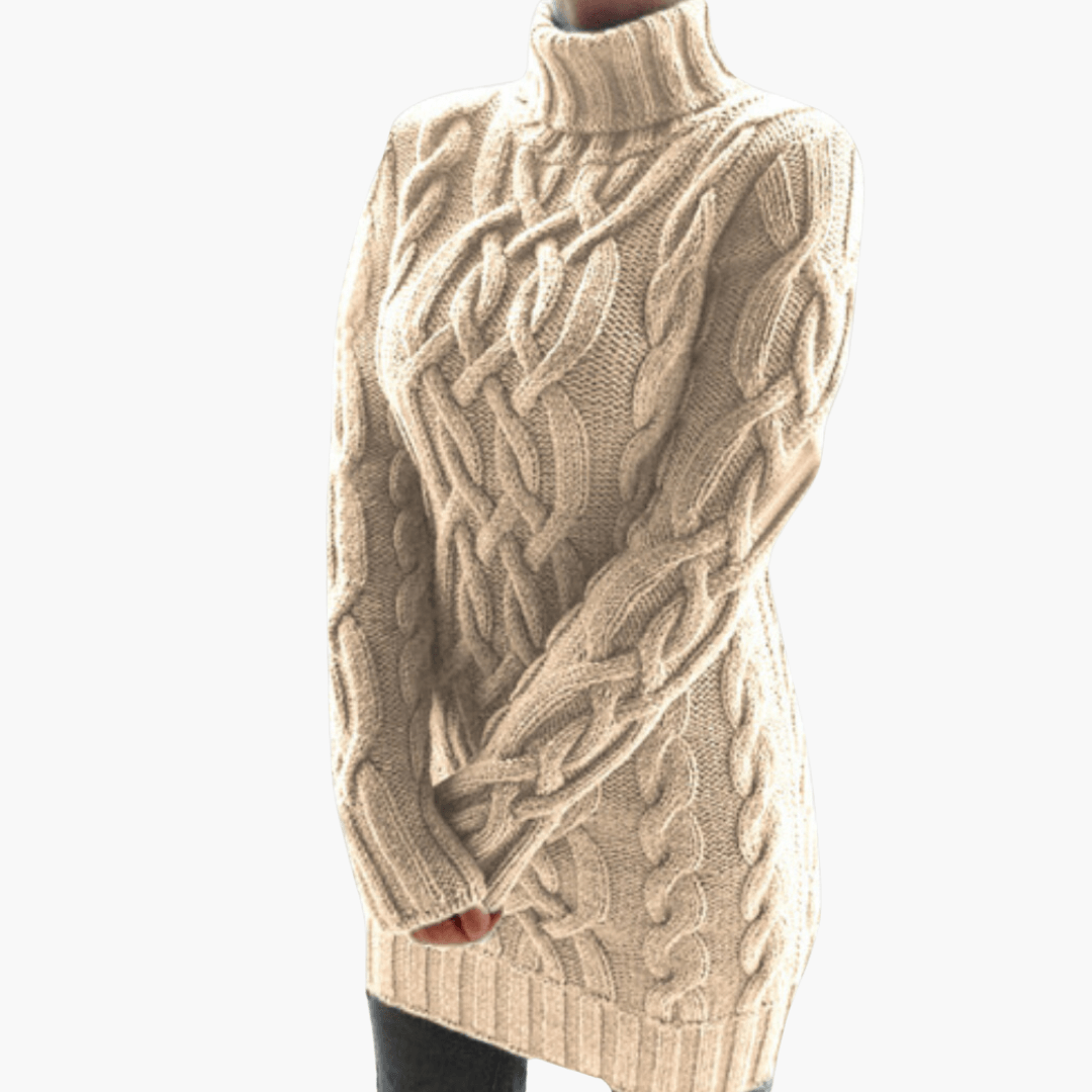 Cozy Crew Neck Knit Sweater for Women - Olytrend