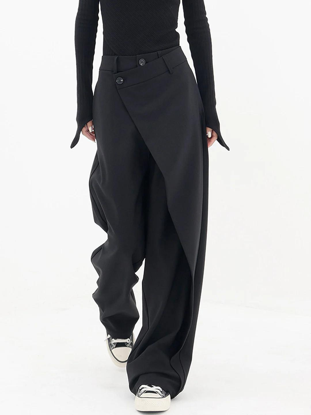 Relaxed Fit Casual Trousers