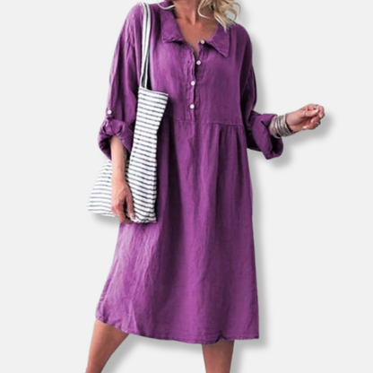 Comfortable Knee Length Women's Dress - Nocini