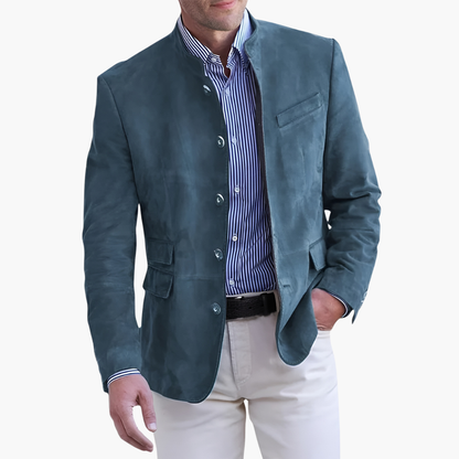Classic Fit Button Down Men's Coat