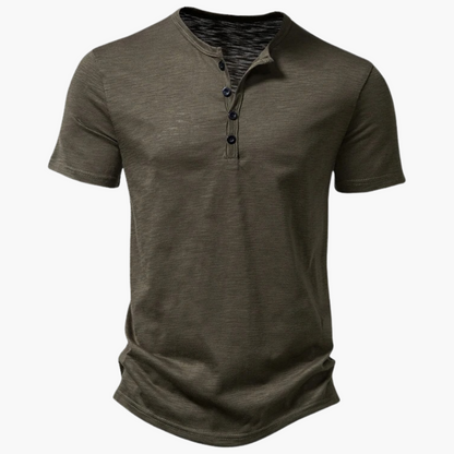 Relaxed Fit Mens Short Sleeve Casual Shirt - Olytrend