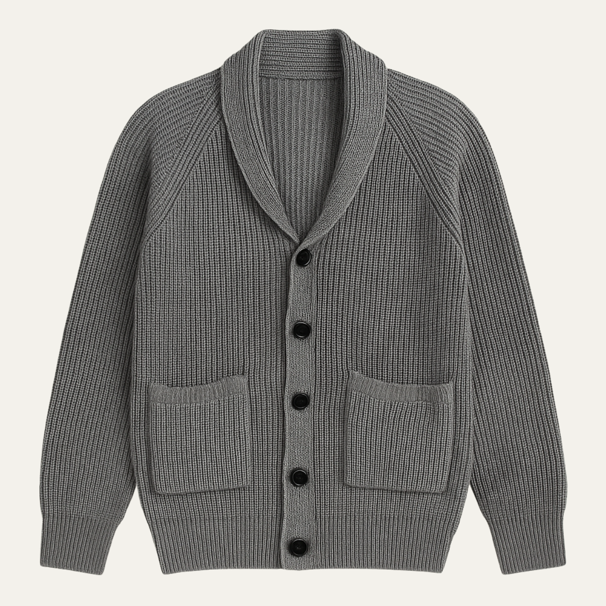 Classic Men's Knit Button Cardigan Sweater - Nocini