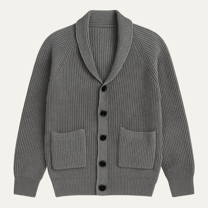 Classic Men's Knit Button Cardigan Sweater - Nocini