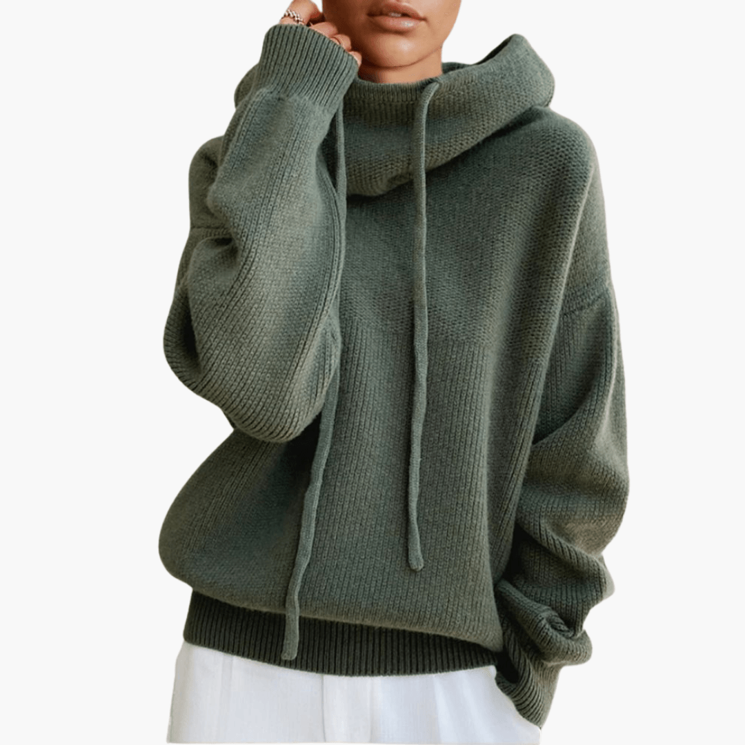 Cozy Women's Hooded Sweatshirt - Olytrend