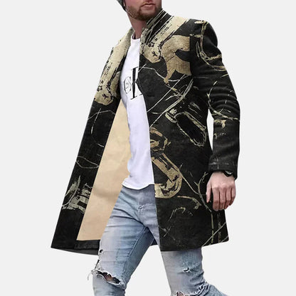 Urban Style Coat - Relaxed Fit Men's Jacket