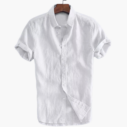Relaxed Fit Mens Short Sleeve Shirt - Olytrend