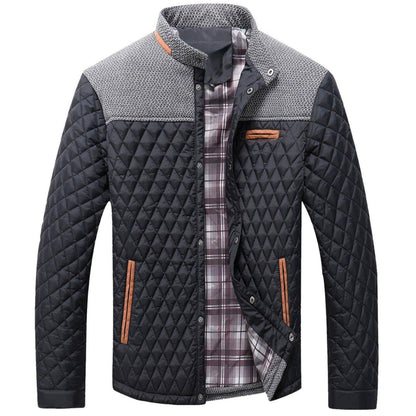 Warm Padded Mens Quilt Jacket