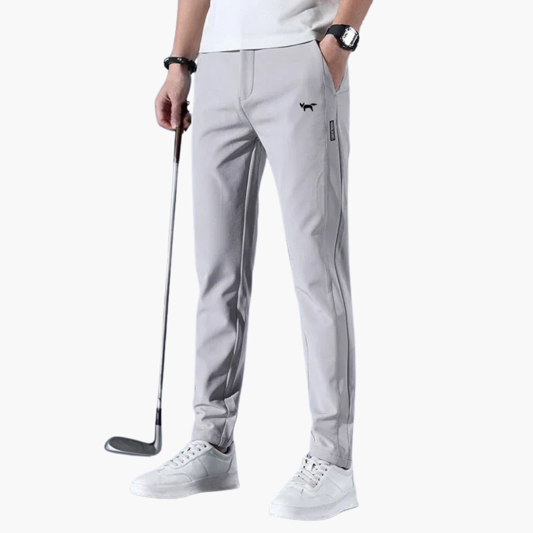 Fit Golf Trousers for Men - Athletic Slim Style Pants - Olytrend