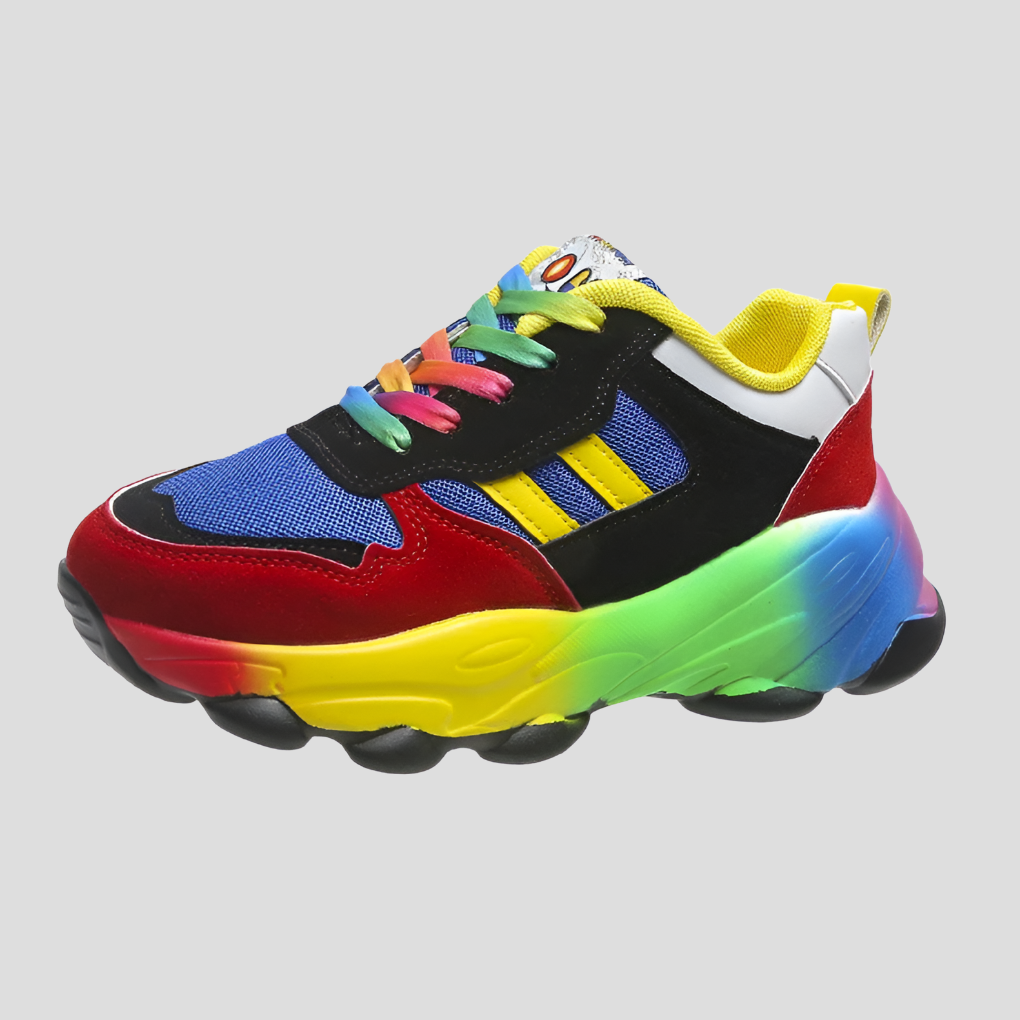 Vibrant Supportive Walking Shoes - Olytrend