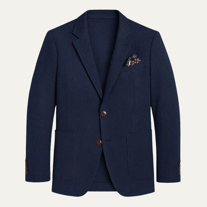 Classic Men's Tweed Business Blazer Jacket - Nocini
