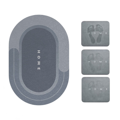 Soft Grip Bathroom Mat With Anti-Slip Bottom