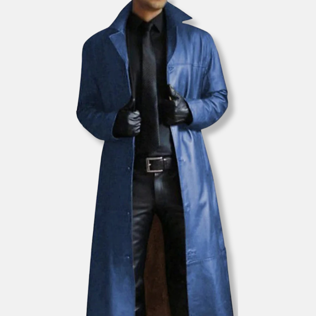 Classic Men's Slim Fit Overcoat - Nocini