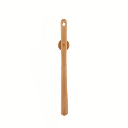 Minimalist Wooden Shoehorn With Magnetic Wall Mount