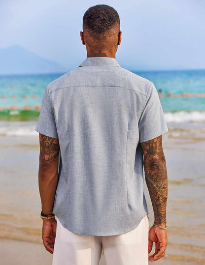 Relaxed Fit Summer Beach Shirt