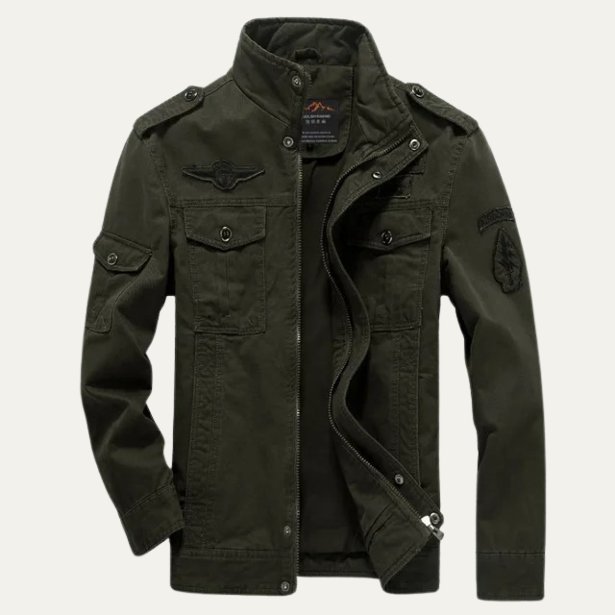 Rugged Men's Tactical Cargo Jacket - Nocini