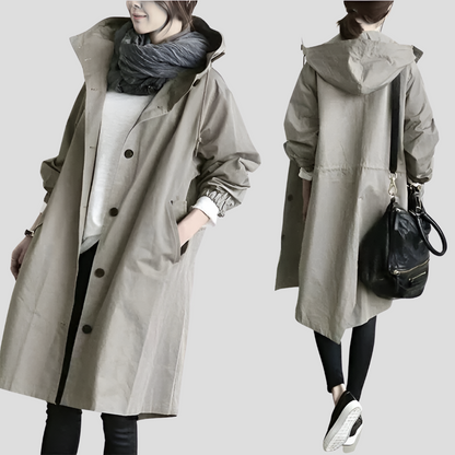 Fashionable Waterproof Coat for Women - Olytrend