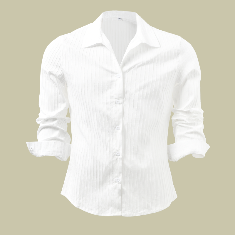 Linus | Men's Classic Fit Textured Linen Dress Shirt