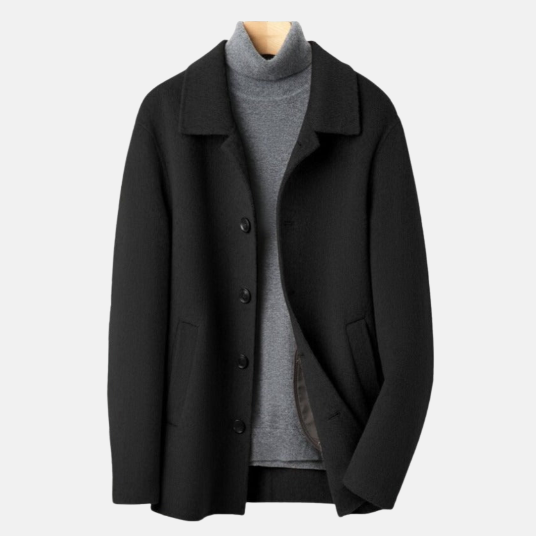Classic Comfortable Mens Car Coat - Nocini