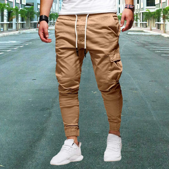 Relaxed Fit Cargo Pants with Pocket Details