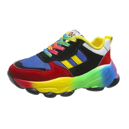 Fashionable Colorful High Top Sneakers