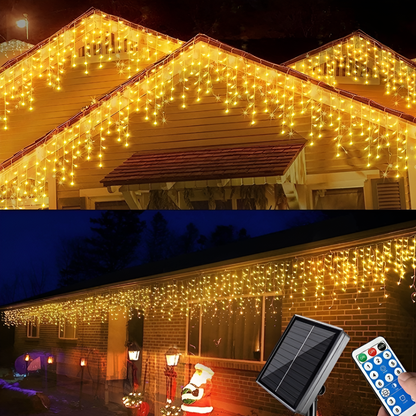Solar Powered Outdoor String Lights