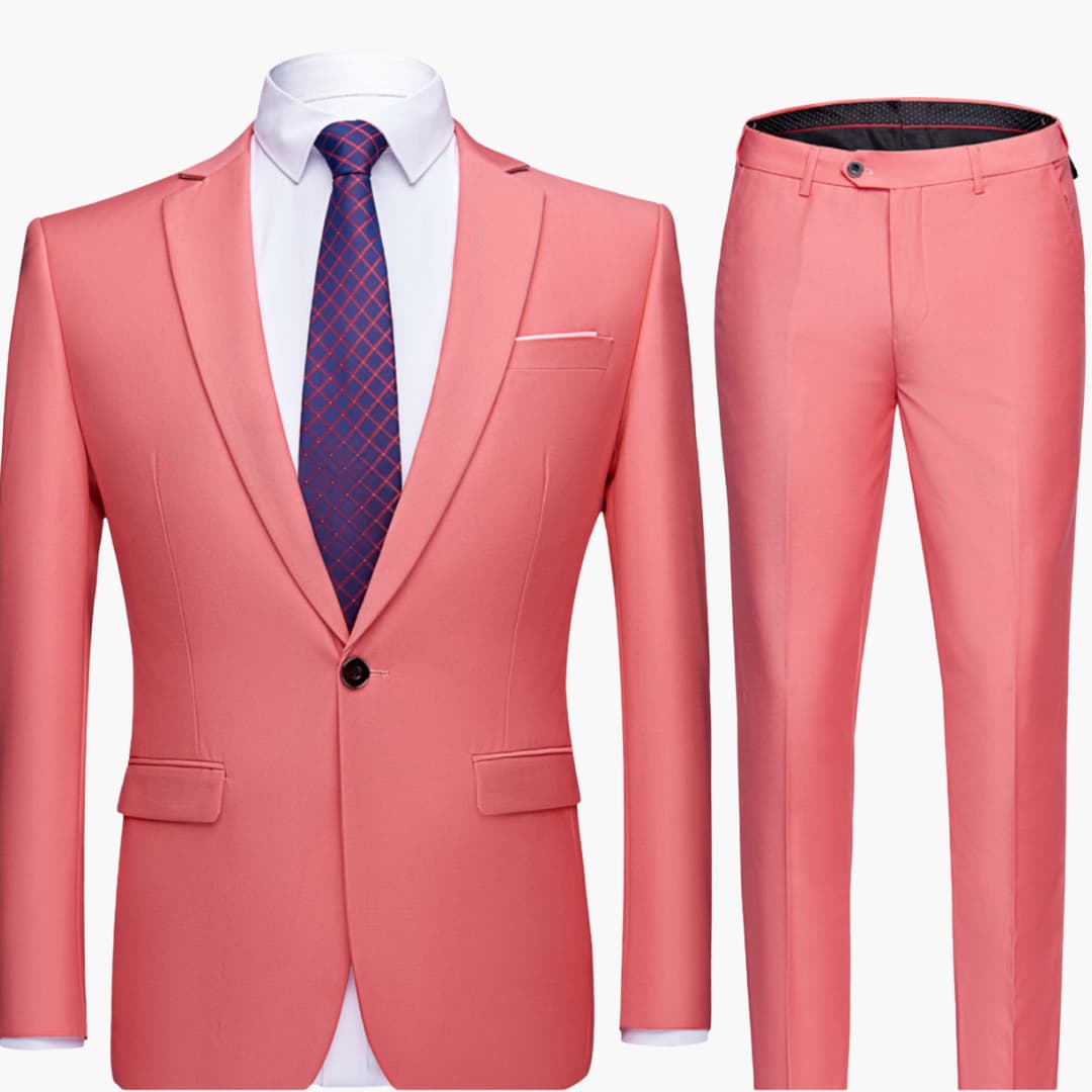 Classic 2 Piece Slim Fit Business Suit