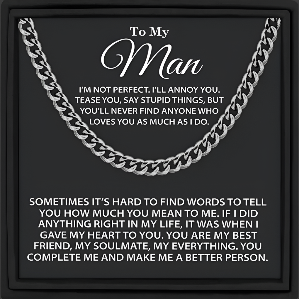 Gold Chain Men's Necklace - Olytrend