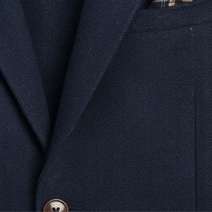 Classic Men's Tweed Business Blazer Jacket
