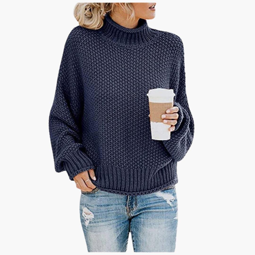 Warm Crew Neck Women's Sweater