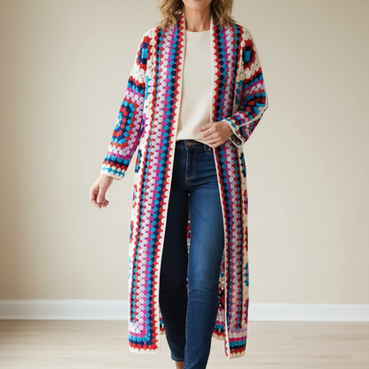 Cozy Handmade Crochet Sweater - Nocini
