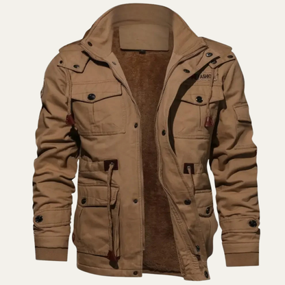 Insulated Men's Heavy Duty Parka Winter Coat - Nocini