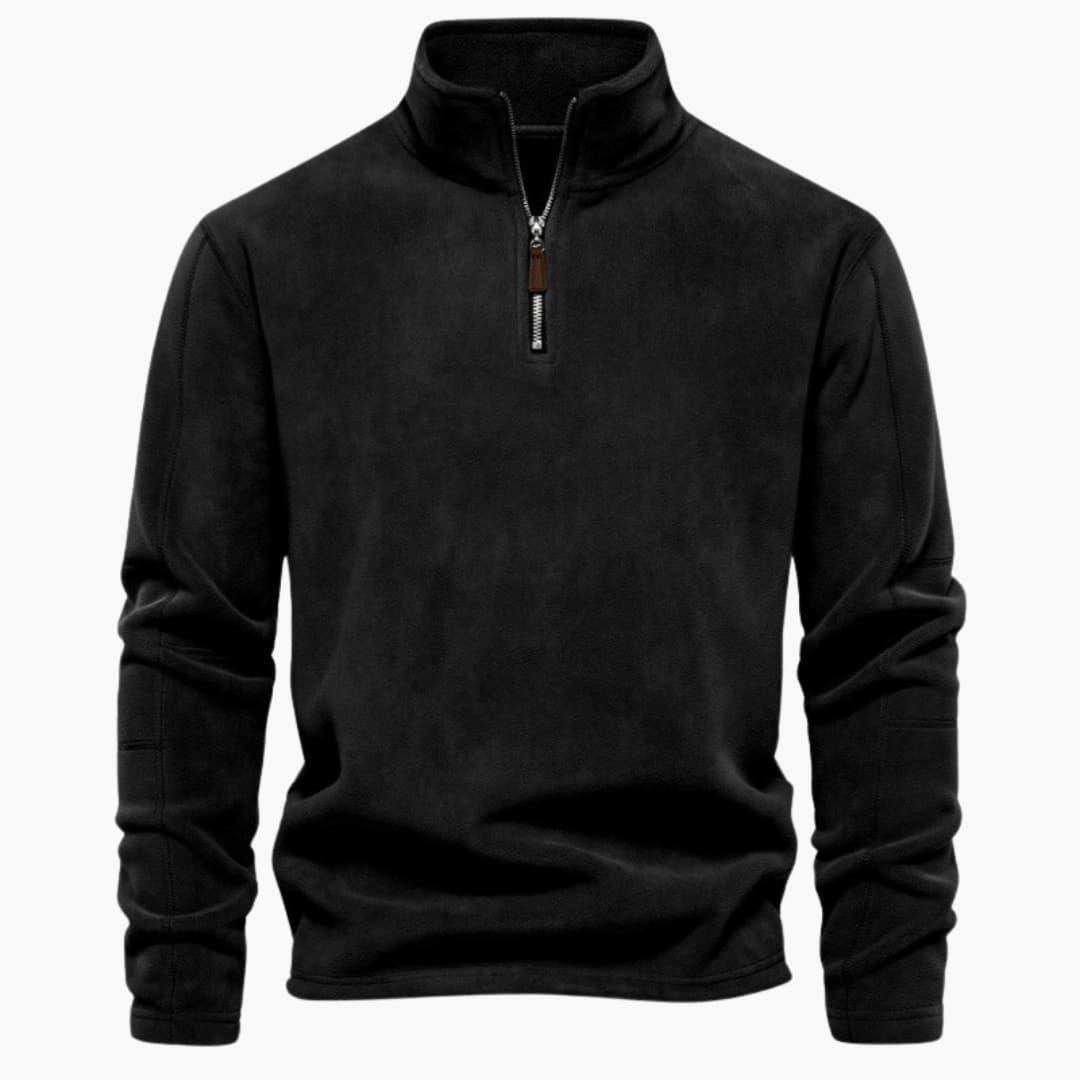 Warm Men's Fleece Jacket with Cozy Inner Layer