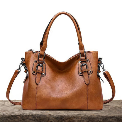 Eco Friendly Faux Leather Tote Handbag - Nocini