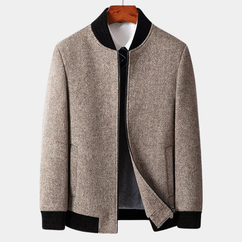 Classic Fit Graphic Bomber Jacket