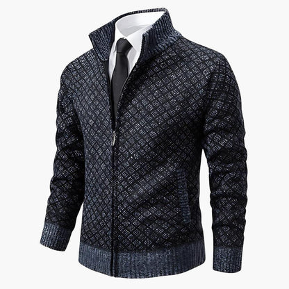 Slim Fit Mens Blazer with Lapel and Button Front