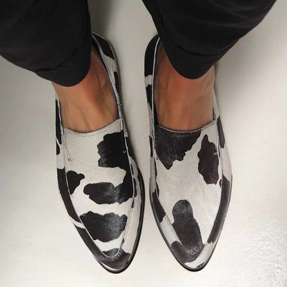 Low Heel Women's Slip On Shoes