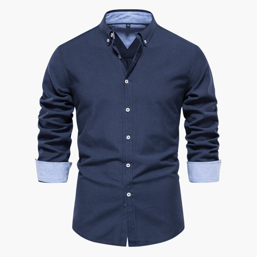 Timeless Mens Shirt - Simple & Fashionable Style - Olytrend