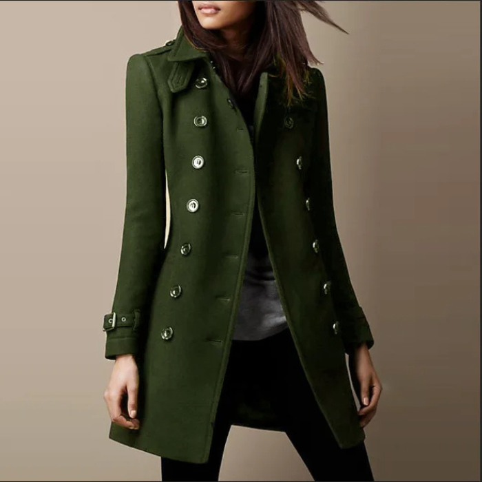 Classic Waterproof Ladies Long Coat