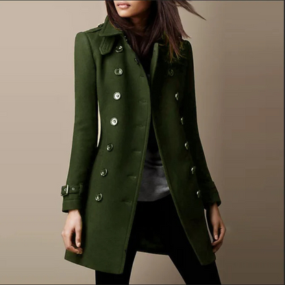 Classic Waterproof Ladies Long Coat