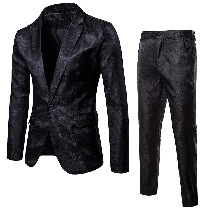 Elegant Business Two Piece Suit - Olytrend
