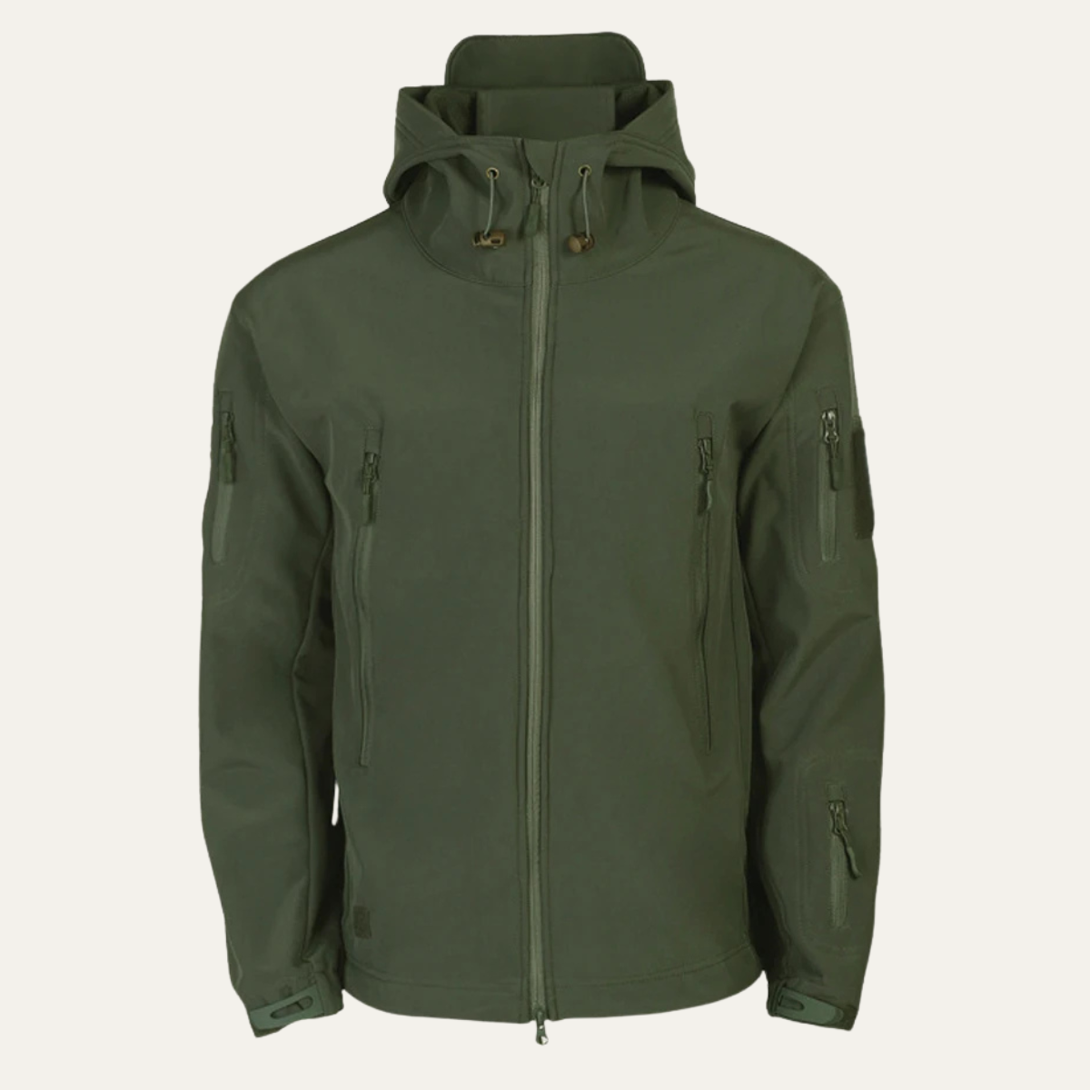 Waterproof Men's Breathable Soft Shell Hooded Coat - Nocini
