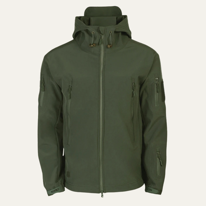 Waterproof Men's Breathable Soft Shell Hooded Coat - Nocini