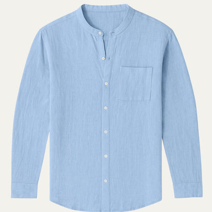 Classic Casual Long Sleeve Men's Shirt