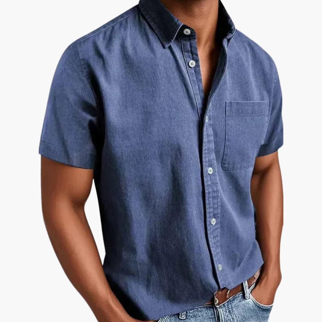 Casual Spring Summer Short Sleeve Shirt