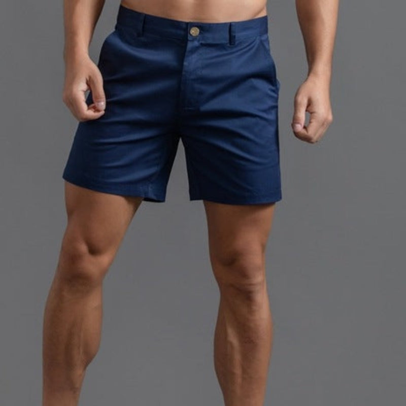 Stylish Men's Slim Fit Chino Shorts