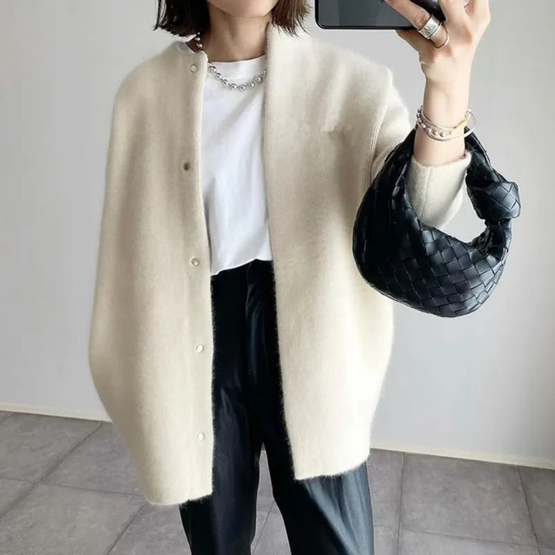 Soft Women's Knit Button Cardigan - Nocini