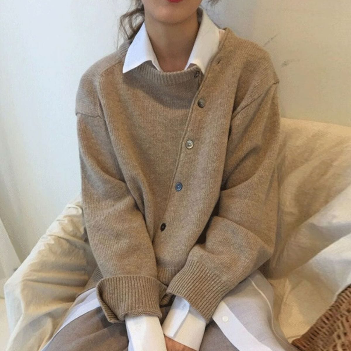 Cozy Women's Open Front Sweater - Nocini