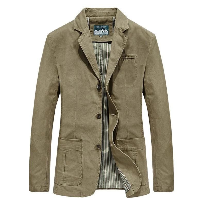 Classic Fit Men's Blazer Coat - Nocini