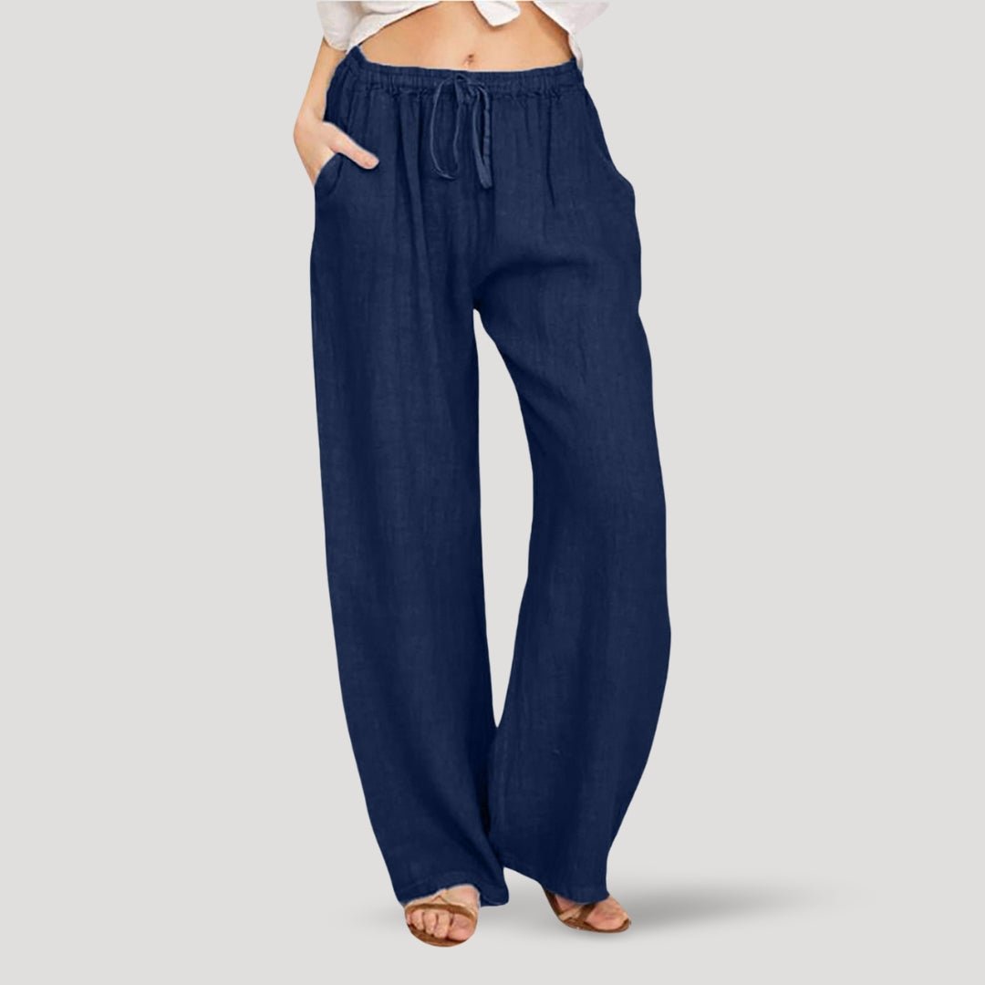 Comfortable Loose Fit Women's Trousers - Nocini