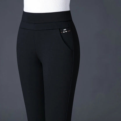 Comfortable High Waisted Leggings with Pockets - Nocini